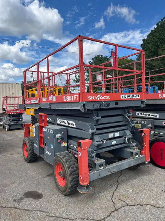 2018 Skyjack SJ8841RT Rough Terrain Scissor Lift