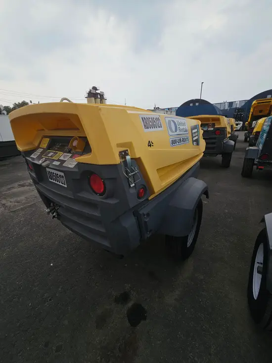 2018 Atlas Copco XAS185 KD FT4 Air Compressor