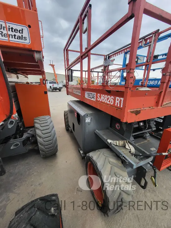 2017 Skyjack SJ6826RT Rough Terrain Scissor Lift