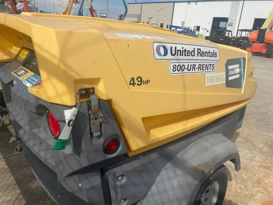 2018 Atlas Copco XAS185KD7 T4F Air Compressor