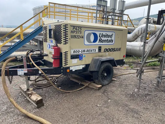 2021 Doosan P425/HP375WCU Air Compressor