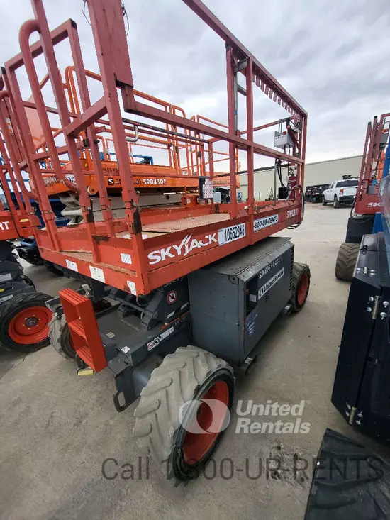 2017 Skyjack SJ6826RT Rough Terrain Scissor Lift