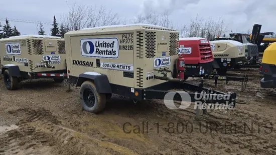 2021 Doosan P425/HP375WCU Air Compressor