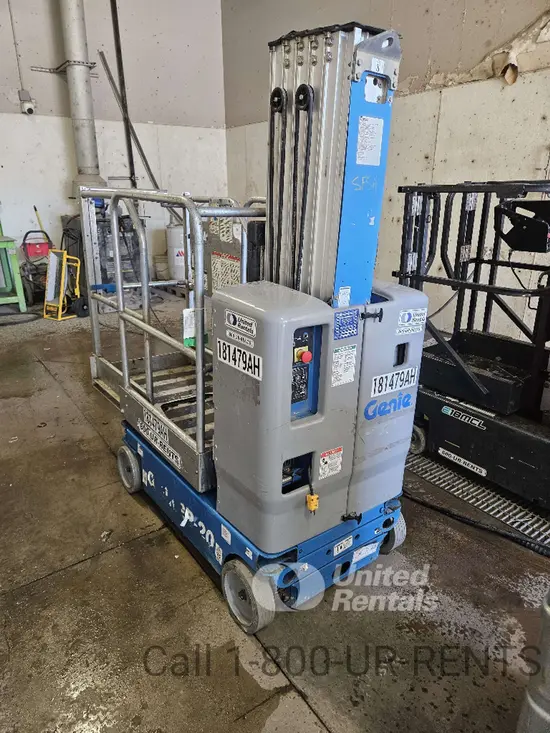 2016 Genie GR-20 Self-Propelled One-Person Lift