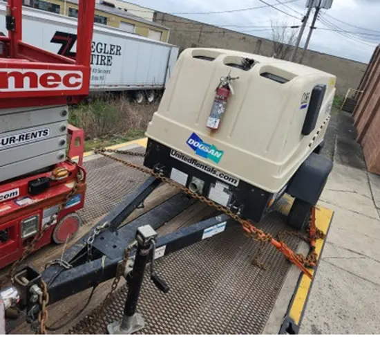 2018 Doosan C185WDZ-T4F Air Compressor