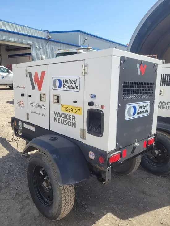 2022 Wacker Neuson G25 T4F Diesel Generator