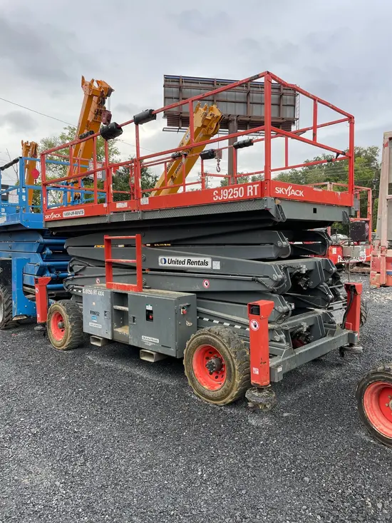2017 Skyjack SJ9250RT Rough Terrain Scissor Lift