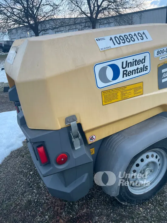 2019 Atlas Copco XAS110KD Air Compressor