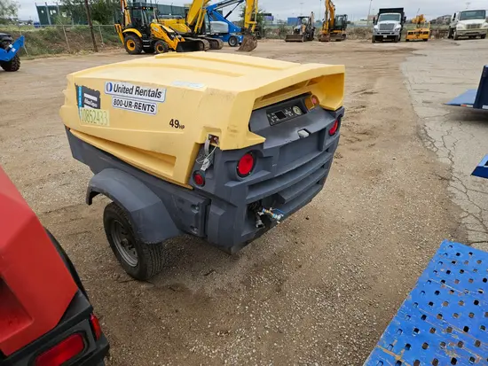 2018 Atlas Copco XAS185KD7 T4F Air Compressor