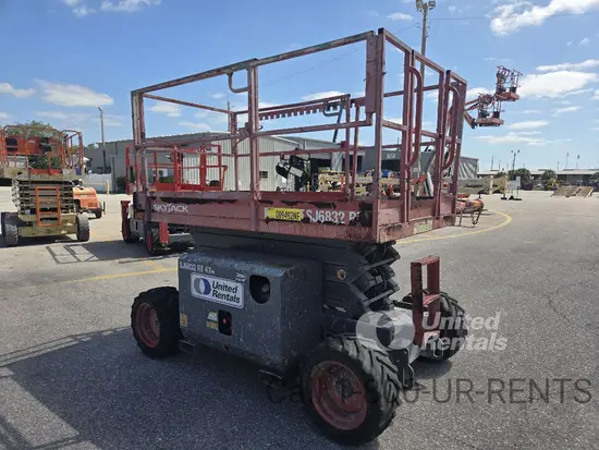 2017 Skyjack SJ6832RT Rough Terrain Scissor Lift