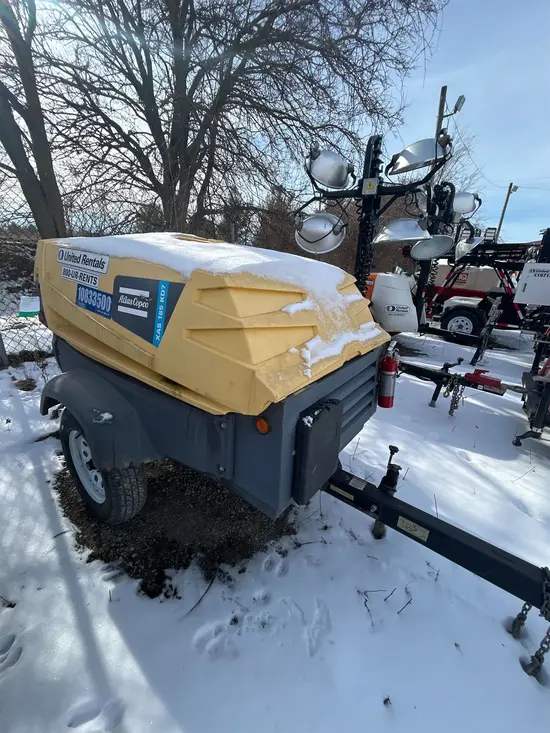 2018 Atlas Copco XAS185KD7 T4F Air Compressor