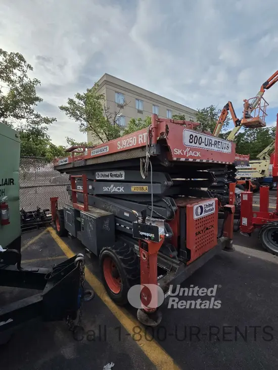 2017 Skyjack SJ9250RT Rough Terrain Scissor Lift