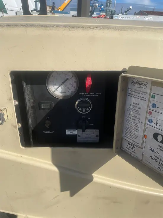 2018 Doosan C185WDZ-T4F Air Compressor