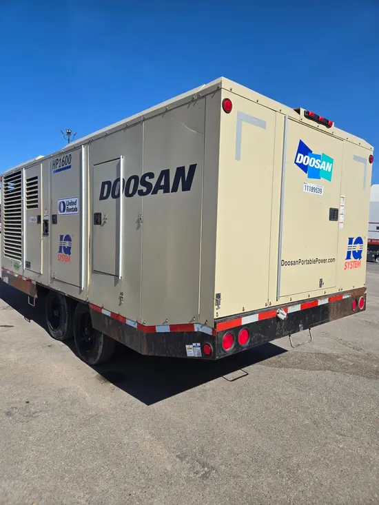 2018 Doosan HP1600 Air Compressor