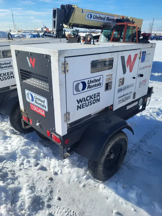 2022 Wacker Neuson G25 T4F Diesel Generator