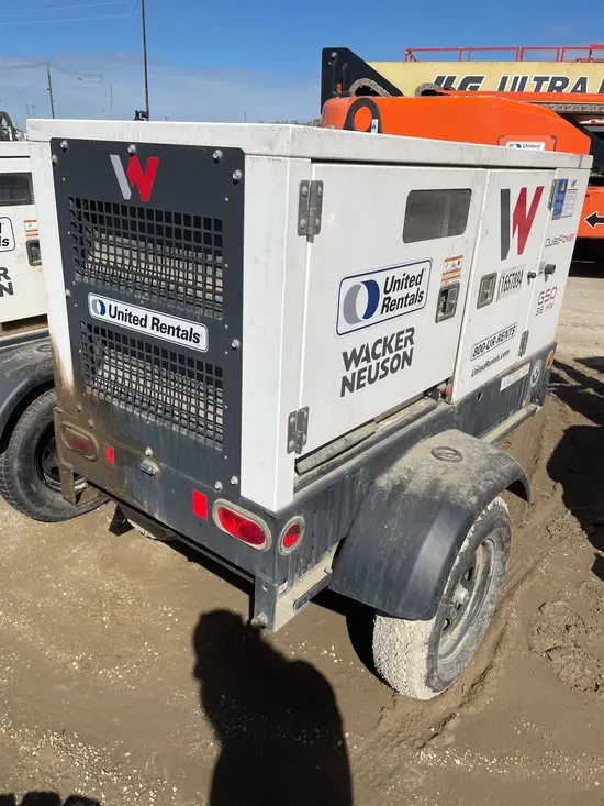 2023 Wacker Neuson G50 T4F 600V Diesel Generator