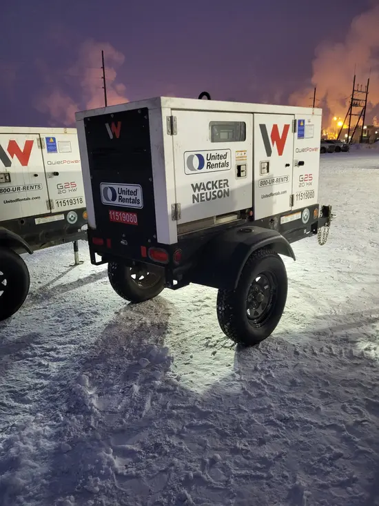 2022 Wacker Neuson G25 T4F Diesel Generator
