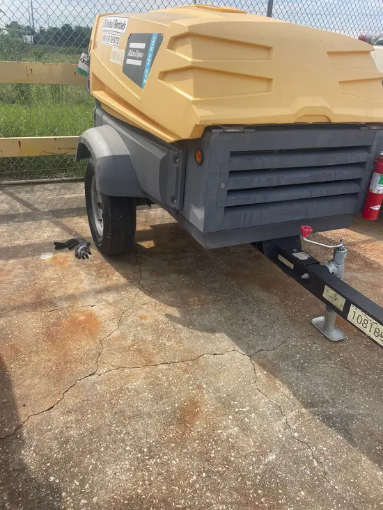 2018 Atlas Copco XAS185KD7 T4F Air Compressor