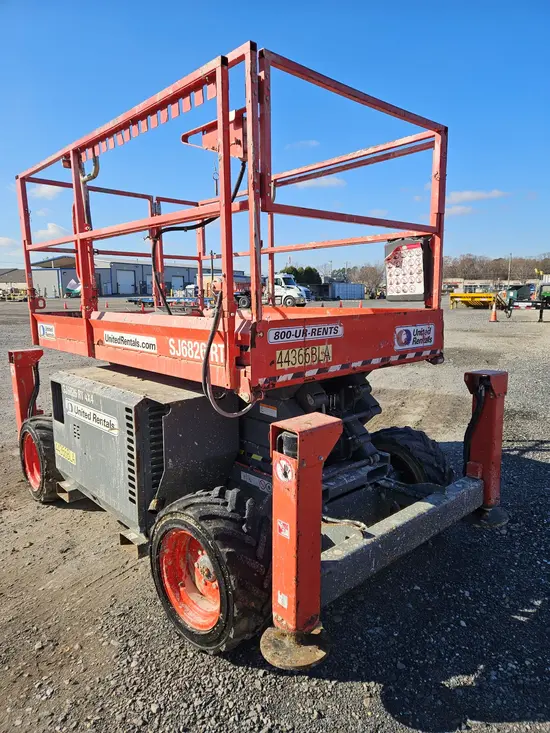 2017 Skyjack SJ6826RT Rough Terrain Scissor Lift