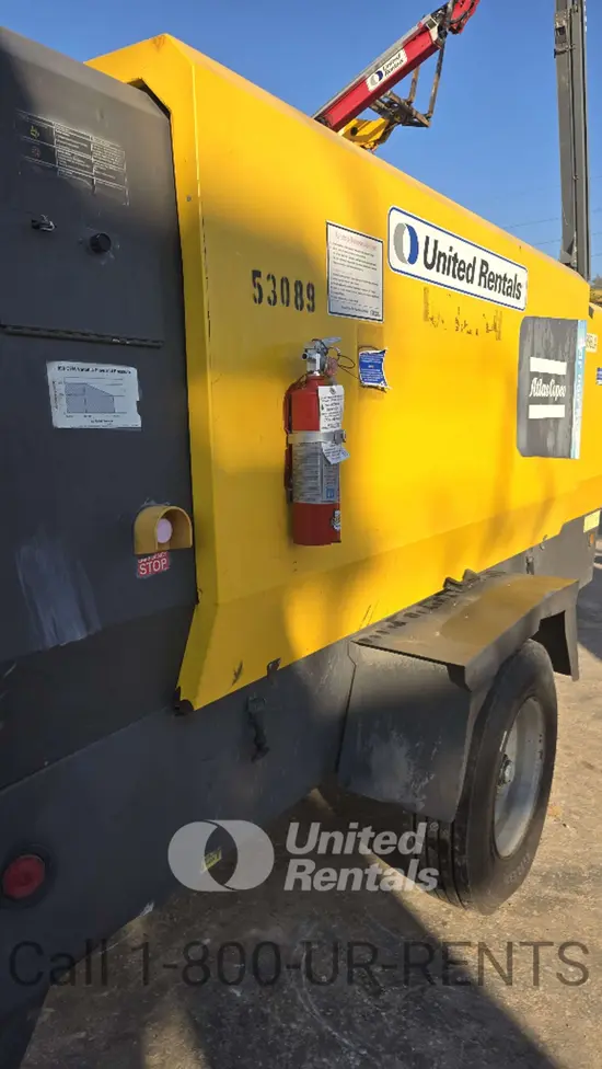 2017 Atlas Copco XAS900 Air Compressor