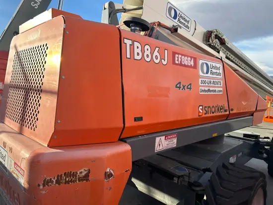 2017 Snorkel TB86J Boom Lift