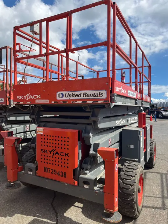 2018 Skyjack SJ8841RT Rough Terrain Scissor Lift