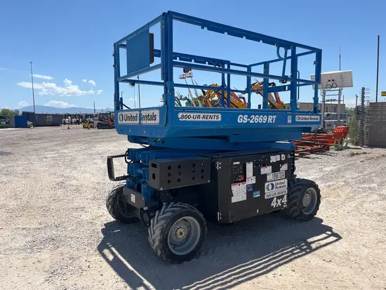 2019 Genie GS-2669 RT Rough Terrain Scissor Lift