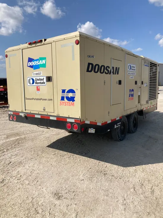 2018 Doosan HP1600 Air Compressor