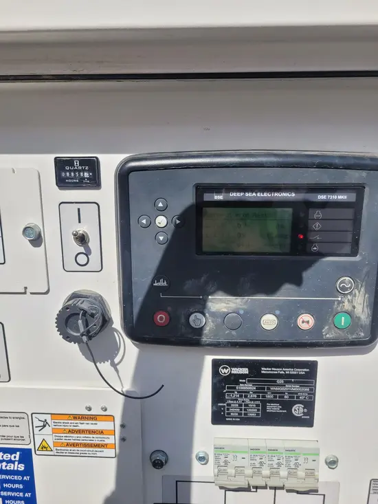 2022 Wacker Neuson G25 T4F Diesel Generator