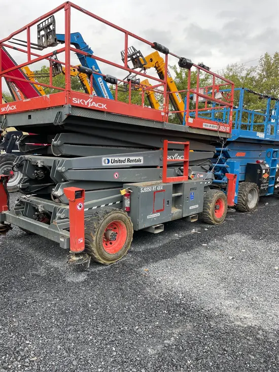 2017 Skyjack SJ9250RT Rough Terrain Scissor Lift