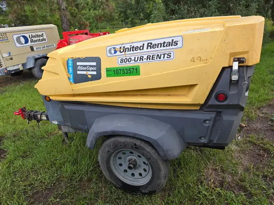 2018 Atlas Copco XAS185KD7 T4F Air Compressor