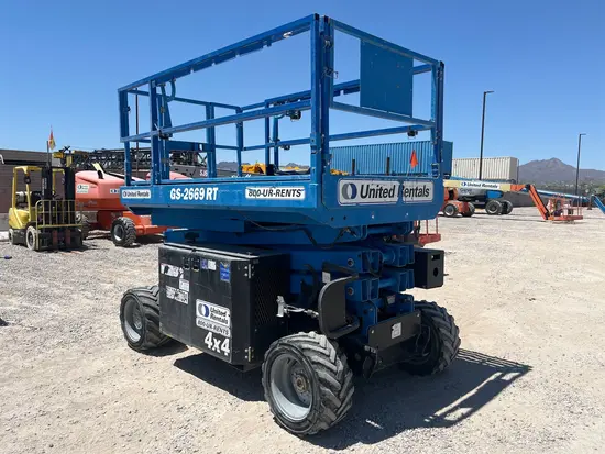 2019 Genie GS-2669 RT Rough Terrain Scissor Lift