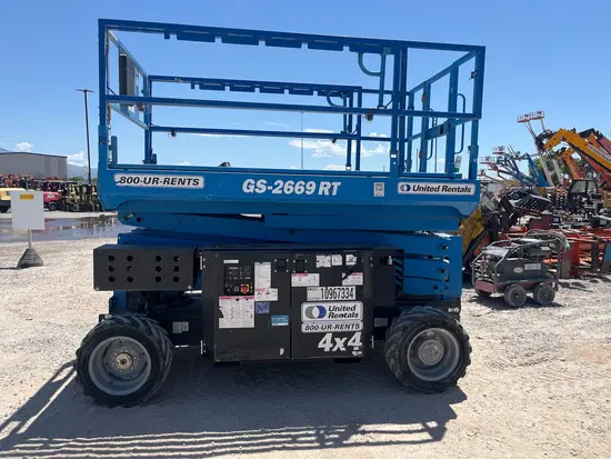 2019 Genie GS-2669 RT Rough Terrain Scissor Lift