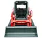 Red, white and black Takeuchi 2,900 lb. high flow Compact Track Loader