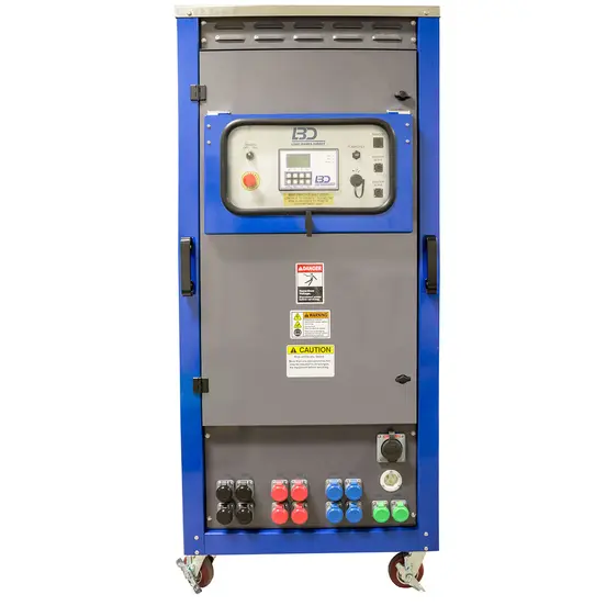 Blue and gray Networkable Resistive Load Bank