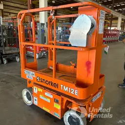 2019 Snorkel TM12E Self-Propelled One-Person Lift