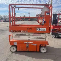 2018 Snorkel S3219E Scissor Lift