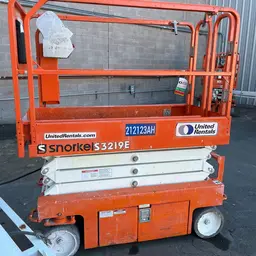 2018 Snorkel S3219E Scissor Lift