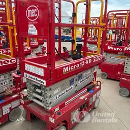 2021 MEC MICRO 13-XD Scissor Lift