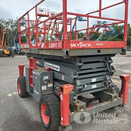 2019 Skyjack SJ8841RT Rough Terrain Scissor Lift