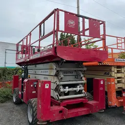 2016 MEC 6092RT Rough Terrain Scissor Lift