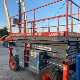 2017 Skyjack SJ8841RT Rough Terrain Scissor Lift