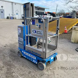 2019 Genie GR-20 Self-Propelled One-Person Lift