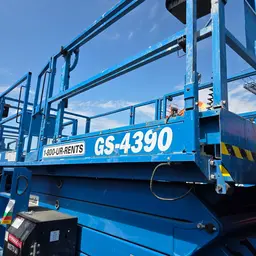 2017 Genie GS-4390 RT Rough Terrain Scissor Lift