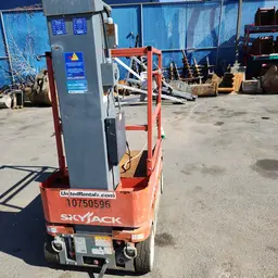 2018 Skyjack SJ16 Self-Propelled One-Person Lift