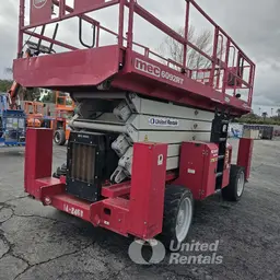 2016 MEC 6092RT Rough Terrain Scissor Lift