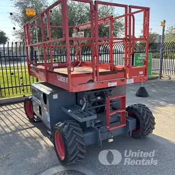 2017 Skyjack SJ6826RT Rough Terrain Scissor Lift