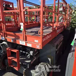 2018 Skyjack SJ6826RT Rough Terrain Scissor Lift