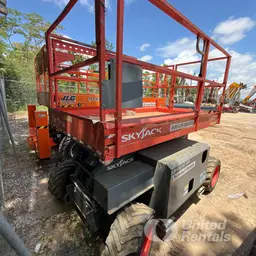 2018 Skyjack SJ6832RT Rough Terrain Scissor Lift